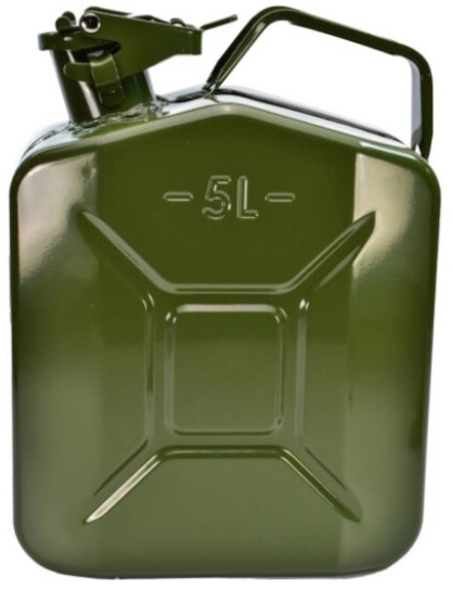 Каністра металева вертикальна 5л TM DM PROF